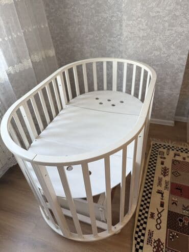 işlenmiş iran peci: Oğlan və qız üçün, Yumru, Beşik, Dəst ilə, Matras ilə, Yellənmə mexanizmsiz — 1