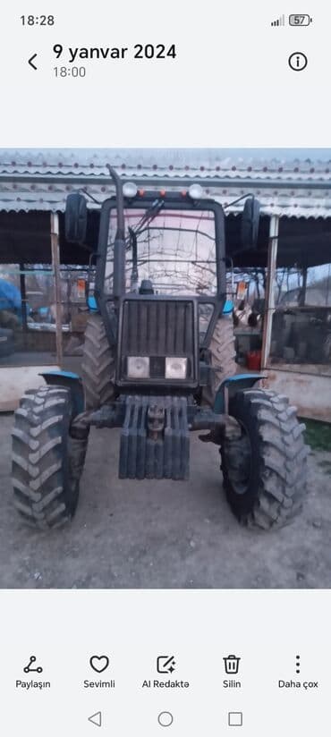 Motonəqliyyat: Traktor Belarus (MTZ) 892.2, 2012 il, 892 at gücü, motor 10 l, Yeni — 4