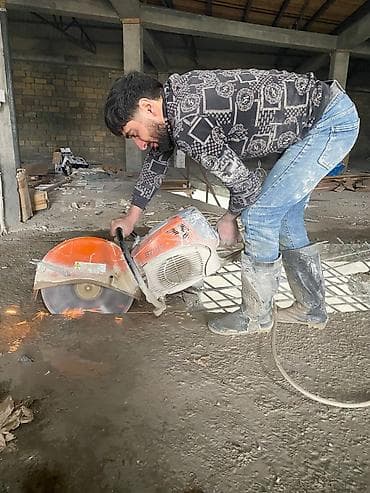 Beton kəsən beton deşən karotçu Beton Kəsmə Deşmə Xidməti beton kesimi — 7