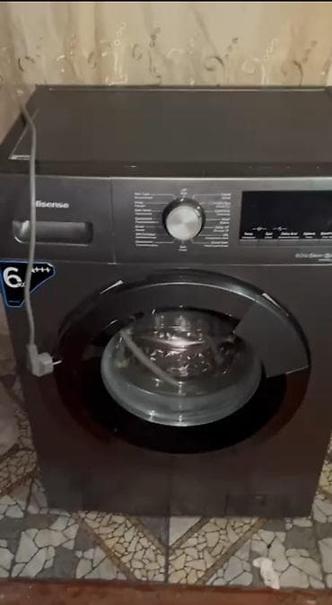 Hisense önyükləməli paltaryuyan maşın - Yük tutumu: 6 kq (etiket lalafo.az -da Hisense önyükləməli paltaryuyan maşın - Yük tutumu: 6 kq (etiket