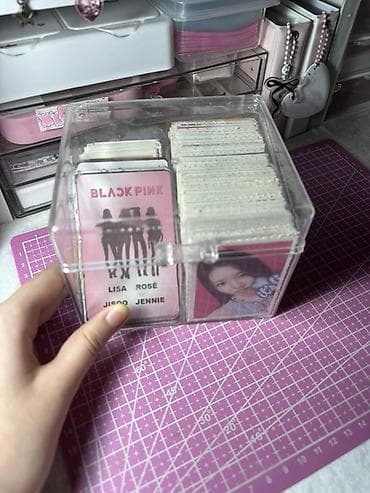 stranger things figur: Daha bahaya almıstım Şəffaf plastik kart/photocard saxlama qutusu - — 1