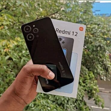 Redmi 12, 256 GB, rəng - Qara, Barmaq izi, Face ID lalafo.az -da Redmi 12, 256 GB, rəng - Qara, Barmaq izi, Face ID