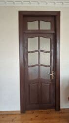 Santexnika: Yeni Otaq qapısı Plintus ilə, Ünvandan götürmə — 1