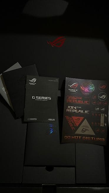 ASUS: Asur ROG Scar Strix II İtaliyadan alınıb 2000€ (~3600₼) Qutusu var — 4