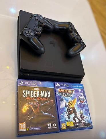 ps3 pultlar: Sony Ps 4 slime 500 Gb. 380man. Yaxsi veziyyetdedi.Tam islekdir.2 — 1