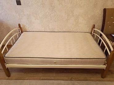 tek kravat: Tək nəfərlik çarpayı 2 ədəd. Tək-tək də satılır. - Ölçü: təxmini — 5