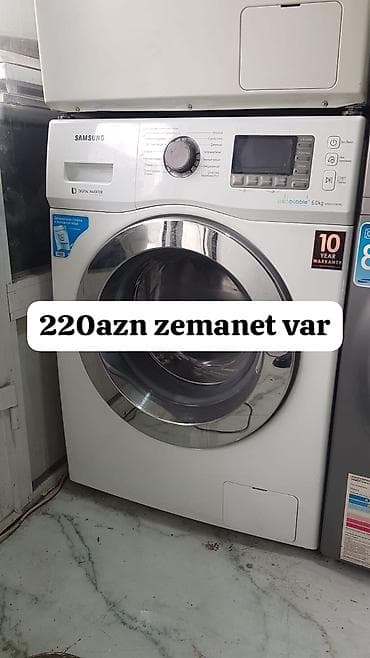 Samsung paltaryuyan maşın – EcoBubble, 6 kq yükləmə. - Digital