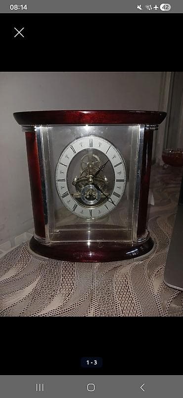 Masaüstü saatlar, Mexaniki, Mayatnik