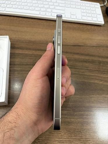 wp iphone: IPhone 15 Pro, 128 ГБ, Natural Titanium, Face ID — 4