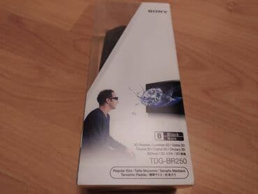 sanal gözlük: 3D очки Sony TDG-BR250 Black для просмотра 3D видео в высоком — 2