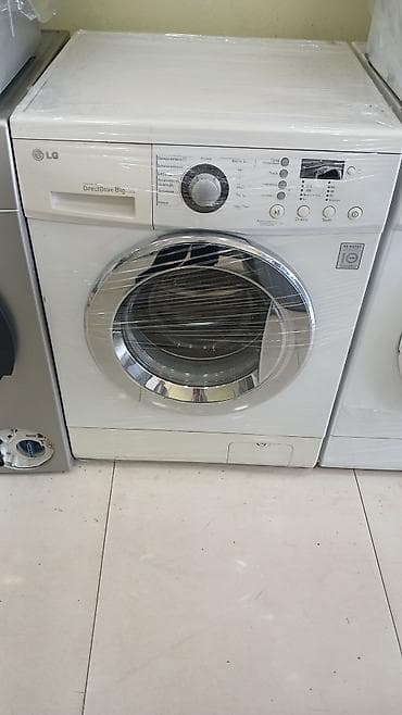 Elektronika: Paltaryuyan maşın LG, 8 kq, İşlənmiş, Avtomat, Qurutma var, Kredit yoxdur, Ünvandan götürmə, Pulsuz çatdırılma, Ödənişli çatdırılma — 2