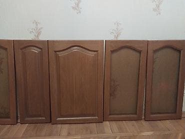 metbex skafi: Mətbəx şkafı üçün qapaq dəsti - Material: ağac fakturalı MDF/LDSP — 2