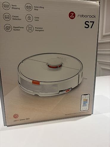 aura roboclean: Roborock S7 robot tozsoran və yuyucu Xüsusiyyətlər: - HyperForce 2500 — 1