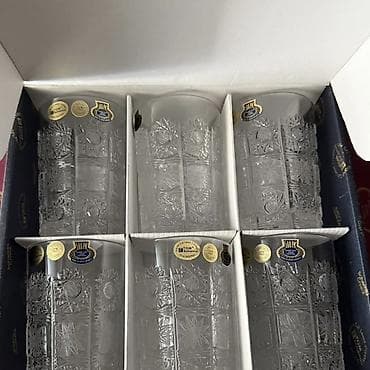 qab: Stəkanlar, Şüşə, 6 ədədli dəst — 1