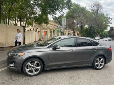 yağış sensoru: Ford Fusion sedan – tünd boz rəng, zərif və aerodinamik dizayn. Əsas — 3