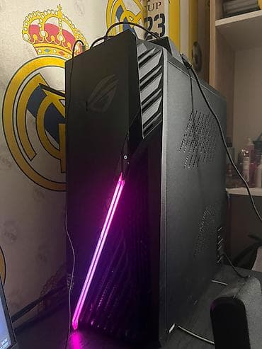 Elektronika: Güclü Oyun PC Komplekti: ASUS ROG Strix (Ryzen 5 5600X / RTX 3070 / — 2