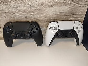 ucuz playstation 5: PlayStation 5 (Disk versiyası) Üstündə qutusu,şunurları,2 ədəd pult — 5