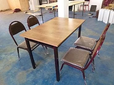 Dördbucaq masa, Stullar ilə, 4 nəfər, Açılmayan, Mat laminat, Azərbaycan lalafo.az -da Dördbucaq masa, Stullar ilə, 4 nəfər, Açılmayan, Mat laminat, Azərbaycan