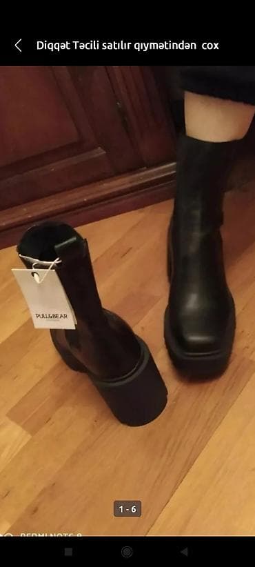 Tommy Hilfiger, Ölçü: 38.5, rəng - Qara, İşlənmiş