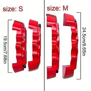 w210 disk: Brembo əyləc qapaqları (caliper cover) – keyfiyyətli, təzə qutuda — 2