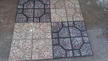 Ev üçün dekor: Məhsul: Kafel/daş döşəmə plitələri (mozaik daş çınqıllı dizayn) - — 4