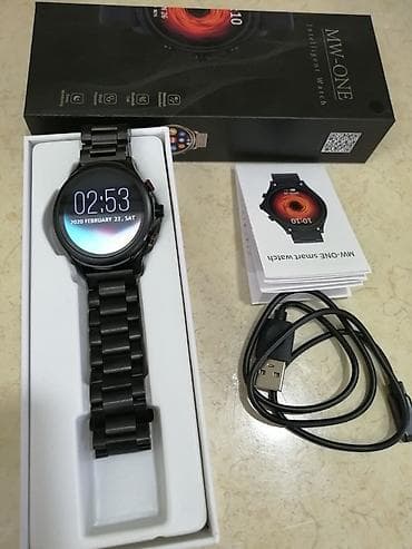 telifonlu saat: Smart qol saati bütün funksiyalari var telefona qoşulur — 1