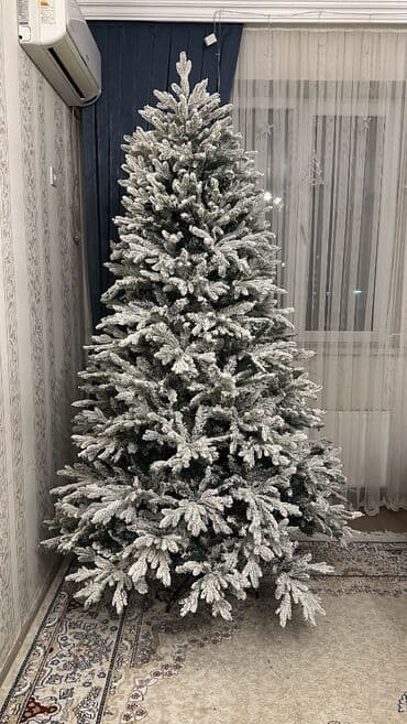 ailə ağacı düzəltmək: Yolka Yenidir . Kremlevski yolkasi 240 sm boyu. Zontik modeldi yeni — 4