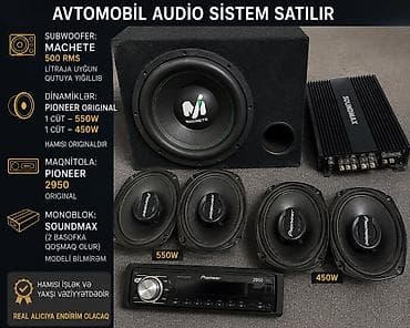 samavar satilir: Avtomobil audio sistemi satılır – tam komplekt. Komplektasiya: - — 1