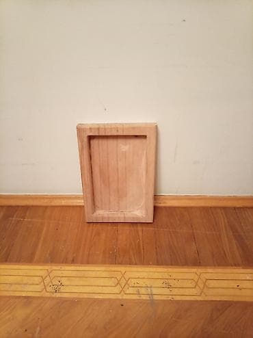 Məmulat: Aşqar olunmamış taxta panellər/üzlüklər (3 ədəd) Təsvir: -