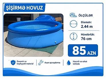 Yeni Şişmə hovuz Intex, 2.1 - 3 m, 3001 - 3500 l lalafo.az -da Yeni Şişmə hovuz Intex, 2.1 - 3 m, 3001 - 3500 l