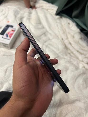 ipad satilir: Redmi Note 12, 128 GB, rəng - Qara, Barmaq izi, Face ID — 7