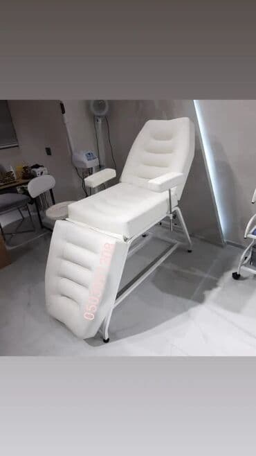 tv stend modelleri: Yeni, Kosmetoloji kuşetka, Qatlanan, rəng - Ağ — 2