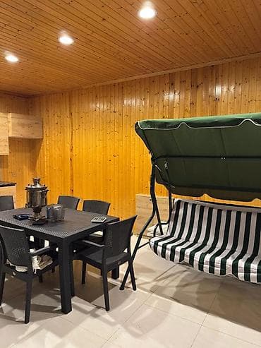 ecemı kıraye evler: Modern hovuzlu bağ evi - Layihə: müasir, birmərtəbəli, geniş vitraj — 8