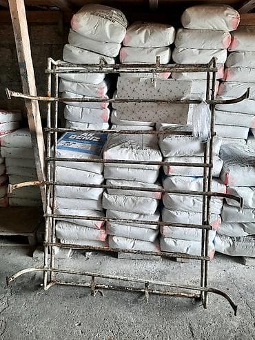 Metalkonstruksiya yük daşıma rafı – avtomobil dam baqajı üçün -