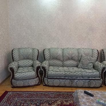 termos satisi: İşlənmiş, Divan, 2 kreslo, Divan, Bazasız, Açılmayan — 5