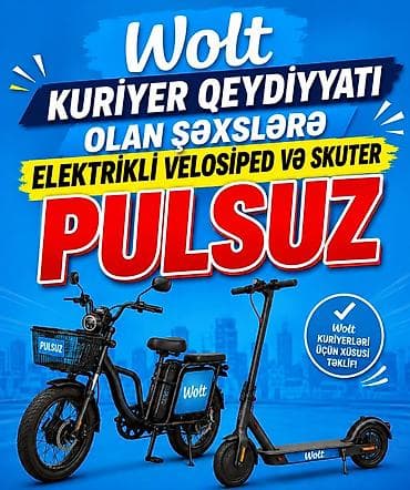 İş: Sürücü-kuryer tələb olunur, Nəqliyyat təmin edilir, Gündəlik ödəniş — 1