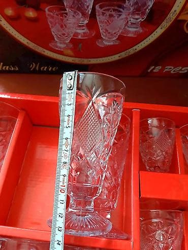 versace qablar: Qədəhlər, Şüşə, 12 ədədli dəst — 4