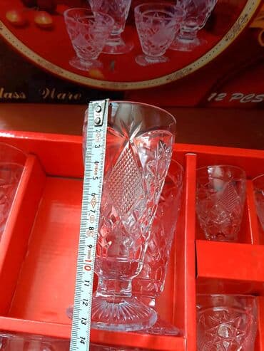 nabor acarlar: Rümkalar, Şüşə, 12 ədədli dəst — 4