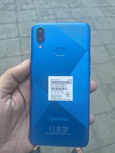 samsung tab e: Samsung Galaxy A10s, 32 GB, rəng - Mavi, İki sim kartlı — 3