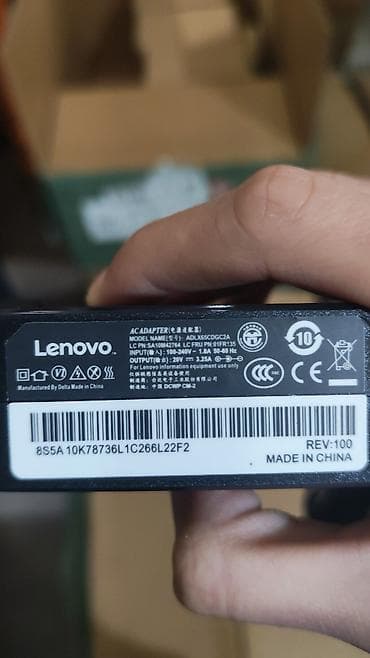 ip 330: Lenovo noutbuk adapteri Lenovo 20v3.25A(4.0*1.7) adapter Lenovo — 3