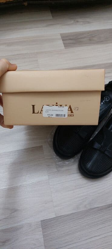 qara mokasinlər: Tuflilər, Ölçü: 42, rəng - Qara, Yeni — 3