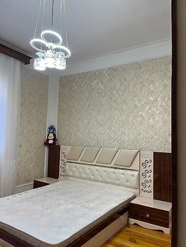 mdf mebel: Yataq otağı mebel dəsti Tərkibi: - Geniş sürgülü qapılı şkaf: krem — 2