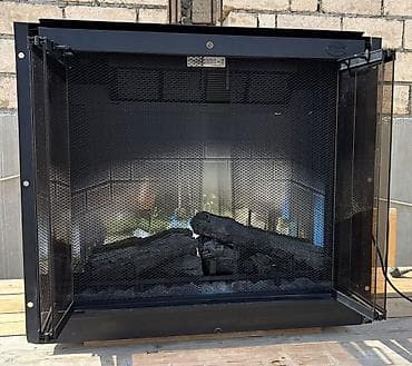 Kamin Peçi, yanacaq - Elektrik