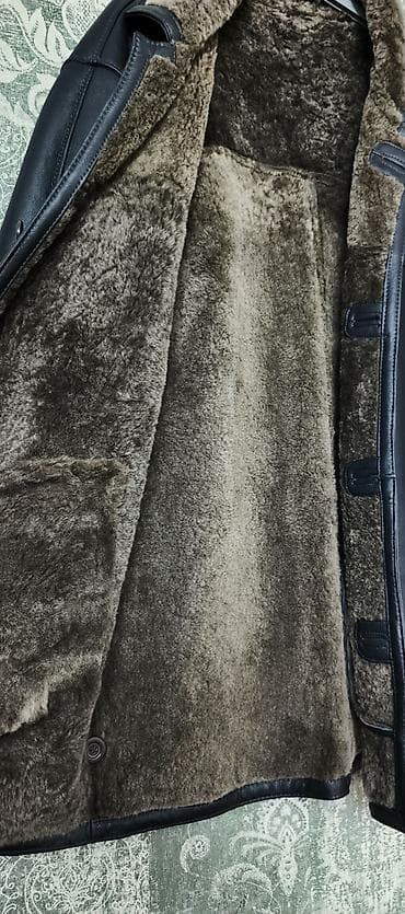 dublyonkalar: Натуральная кожаная дублёнка С натуральным мехом Немецкого бренда — 4