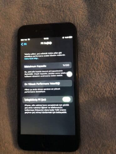 paltaryuyan ve qurudan masinlar: IPhone 7, Qara, Barmaq izi — 6