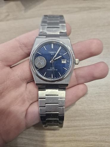 Saat kəmərləri: Qol saatı, Tissot, rəng - Mavi — 1