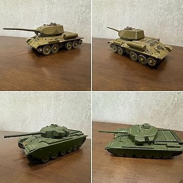 – Kolleksiya üçün klassik hərbi texnika Tank Sovet istesali Made in