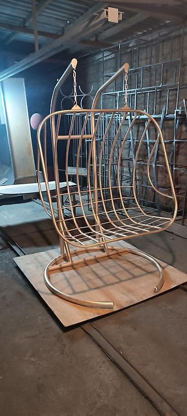 avanqart mebeller: Oturacaq-yelləncək, Zontiksiz, Metal — 2