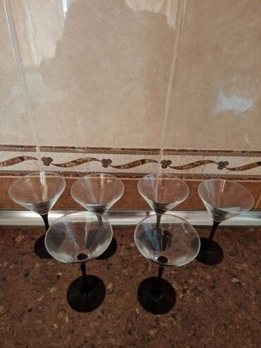 dest qab: Qədəhlər, 6 ədədli dəst, Türkiyə — 1