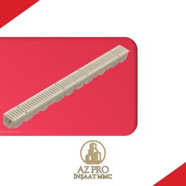 azərtunelsutikinti mmc: Plastik drenaj kanalları Suvarma, suyun çəkilməsi və drenaj — 5